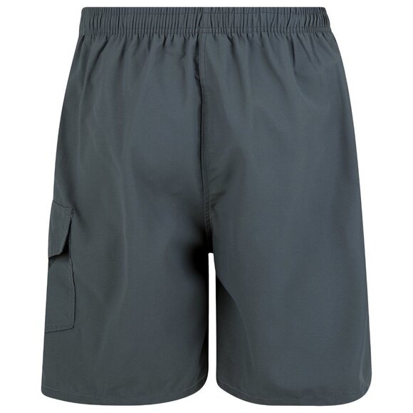 Men Swim Trunks Swimming Swimwear Cargo Shorts Beach Surf Board, Gray, NEW - Picture 3 of 4